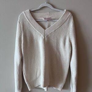 Cream slouchy sweater
